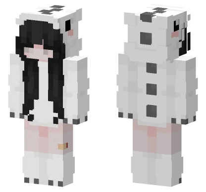 Skreamr White Cat Minecraft skin