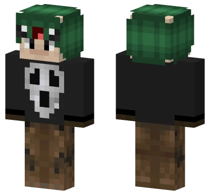 Skull Bandana Dude Minecraft skin
