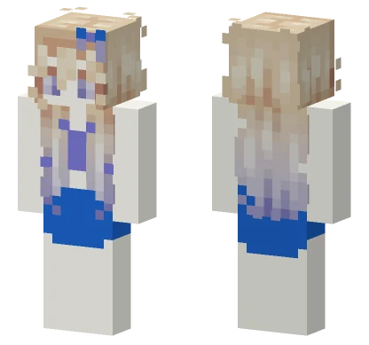 Sky Blue Outfit Minecraft skin