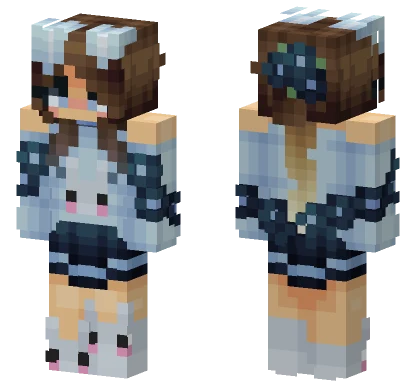 Sky Bunny Fix Derp Minecraft skin