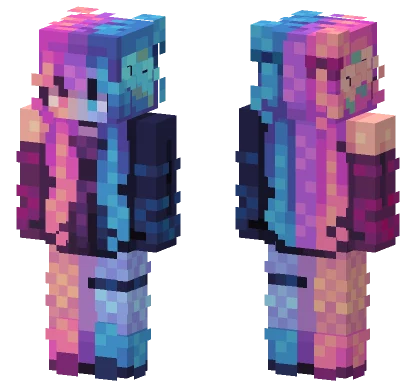 Sky Flame FV10 Minecraft skin