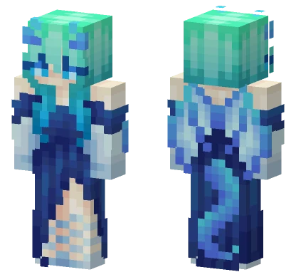 Sky High Girl Minecraft skin