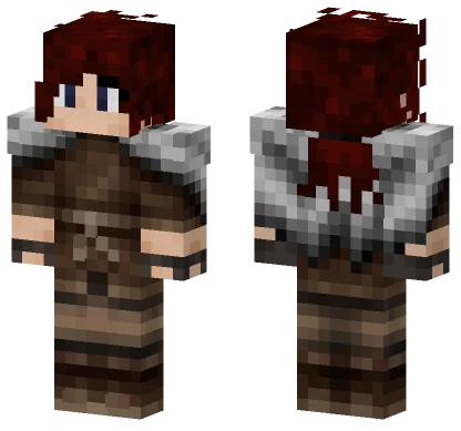 Skyrim Chick Minecraft skin