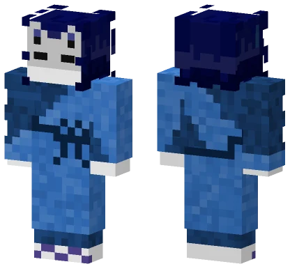 Sla Blue Outfit Minecraft skin