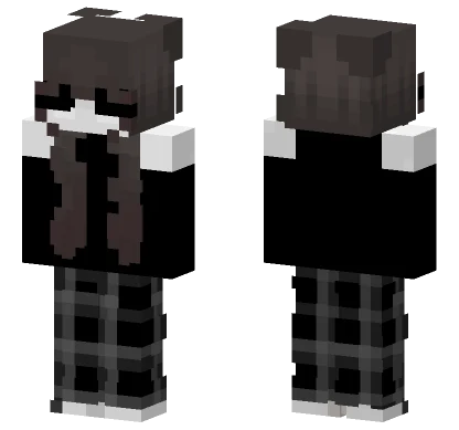 Sleepy Girl Minecraft skin