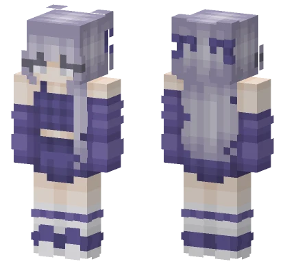Sleepy Girl Minecraft skin