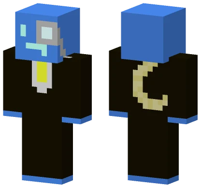 Sleepy Moon Pajamas Minecraft skin
