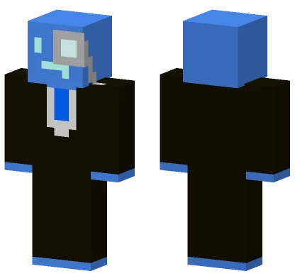 Sleepy Moon Wizard Minecraft skin