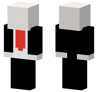 Slender Man Minecraft skin