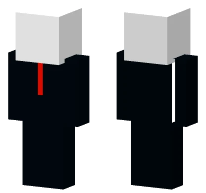 Slenderman Minecraft skin