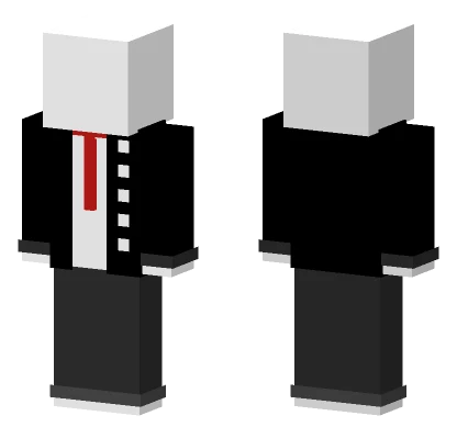 Slenderman Minecraft skin