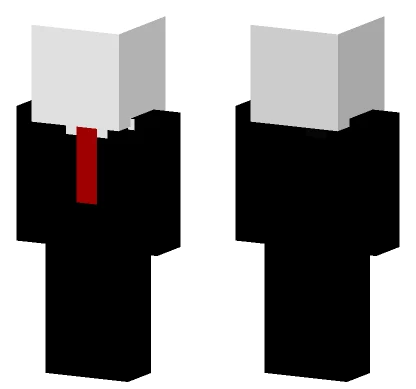 Slenderman Minecraft skin