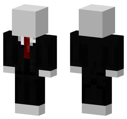 Slenderman Suit Minecraft skin