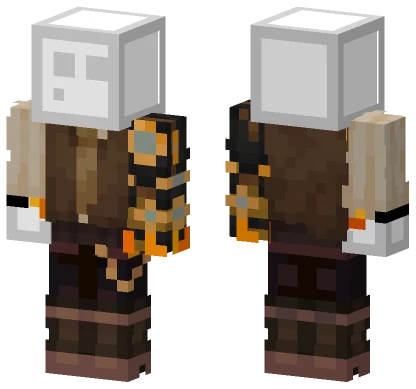 Slenderslime x Steampunk Minecraft skin
