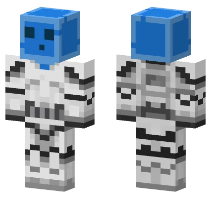 Slime Trooper Minecraft skin
