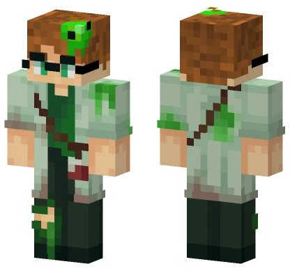 Slimecicle Dream SMP Lore Skin Minecraft skin
