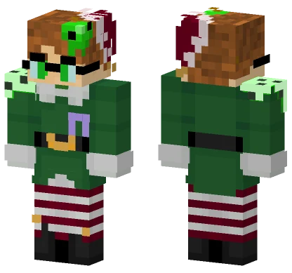 Slimecicle Emerald Elves Minecraft skin