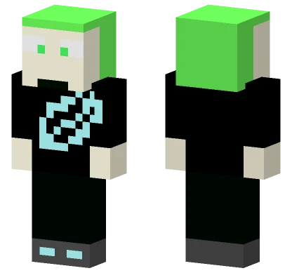 Slimed Hair Man Minecraft skin