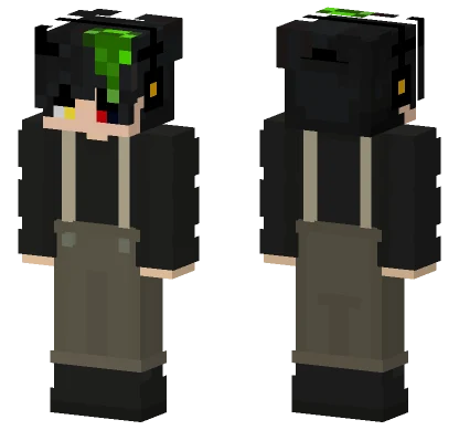 Slimitu Ropa Negra Minecraft skin