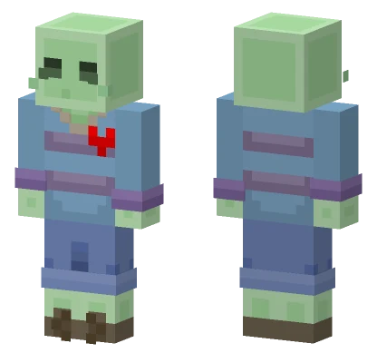 Slimme Zombie Boy Minecraft skin