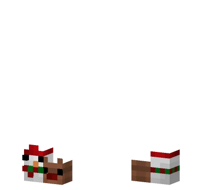 Slippers Snowman And Reindeer Minecraft skin