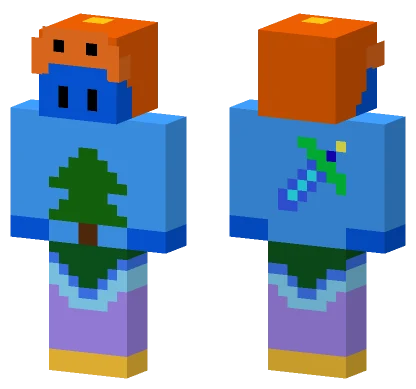 Slorm Winter Minecraft skin
