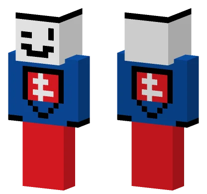 Slovak Flag Skin Minecraft skin