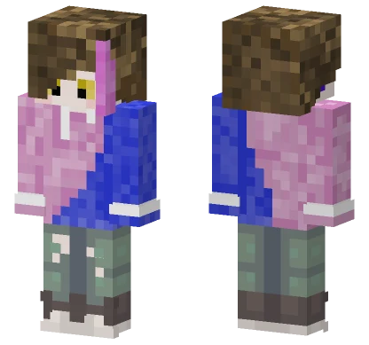 Sly Cat Girl Minecraft skin