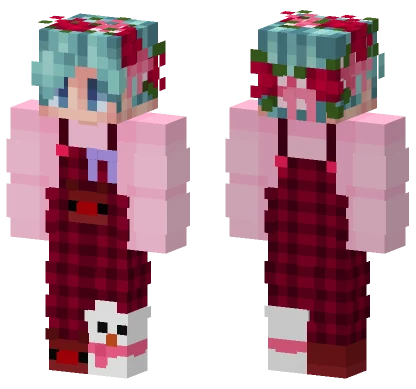 Smajor Pink Presents MCC Minecraft skin