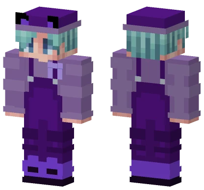 Smajor Purple Pandas Minecraft skin