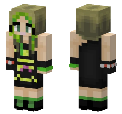 Smile Avril Lavigne Minecraft skin