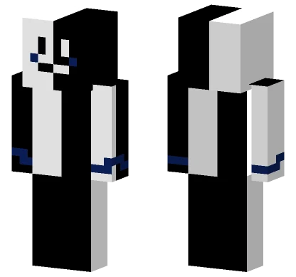 Smile Blue Minecraft skin