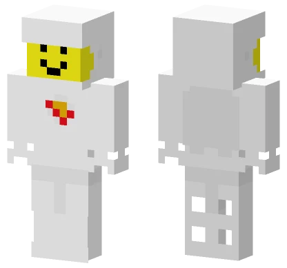 Smiling Yellow Blob Minecraft skin