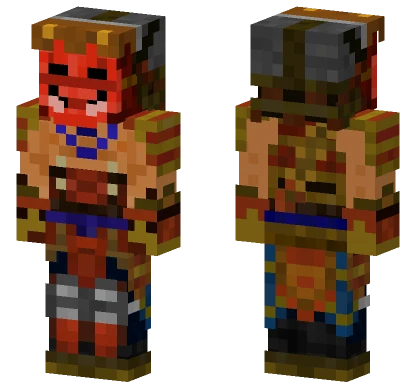 Smite Hachiman Minecraft skin