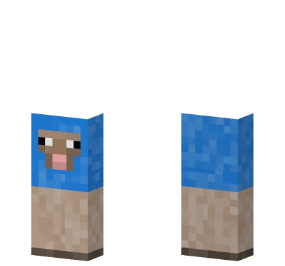 Smol Blue Sheep Minecraft skin