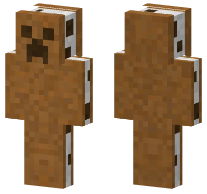 Smores Creeper Minecraft skin