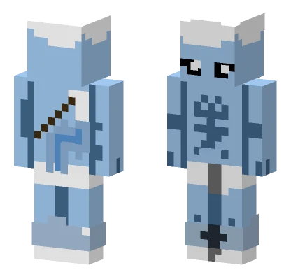 Smurf Cat Minecraft skin