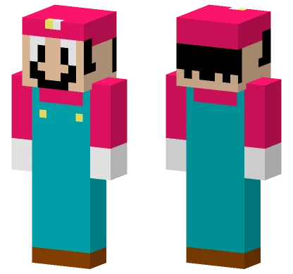 Smw Mario Minecraft skin