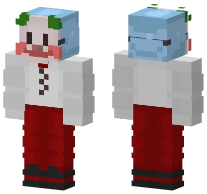 Sneegsnag Cyan Centipedes Minecraft skin