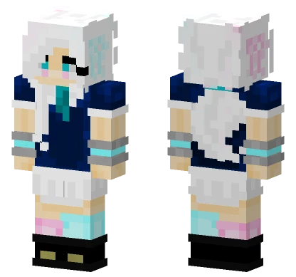 Snow Day At School Minecraft skin