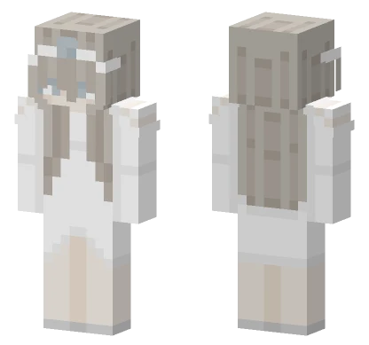 Snow Princess Minecraft skin