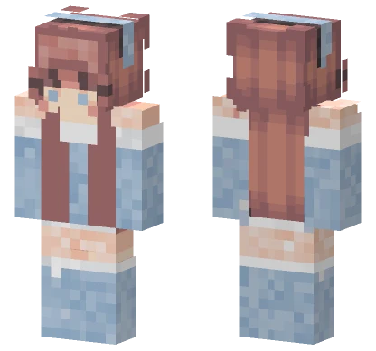 Snow Queen Minecraft skin