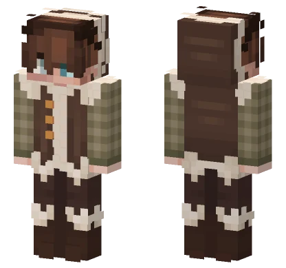 Snowchester Tubbo Minecraft skin