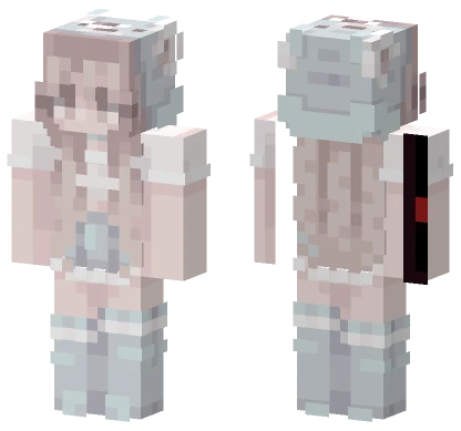 Snowfall Girl Minecraft skin