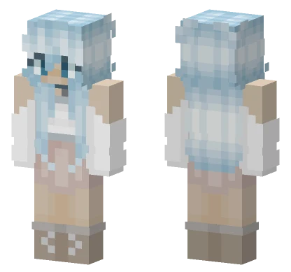 Snowflake Queen Minecraft skin