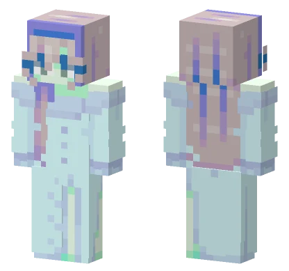Snowflakes Minecraft skin
