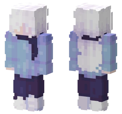 Snowin Down Town Minecraft skin