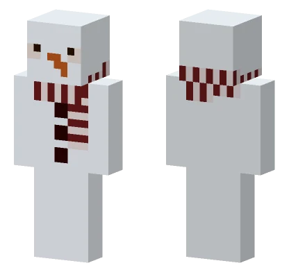 Snowman Minecraft skin