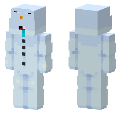 Snowman Minecraft skin