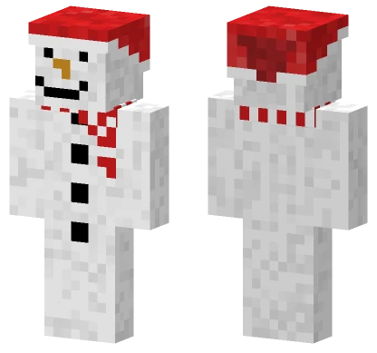 Snowman Skin Minecraft skin